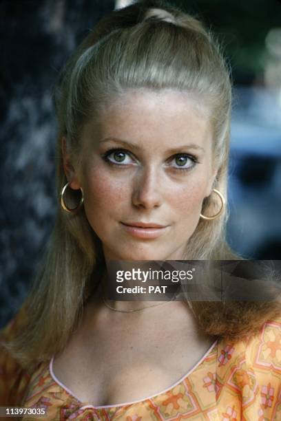 Files Pictures of French Actress Catherine Deneuve In France In May, 1965-Files pictures of French actress Catherine Deneuve in May, 1965.
