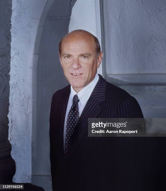 Los Angeles Media mogul Barry Diller poses for a portrait circa 1991 in Los Angeles, California