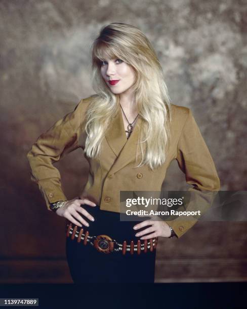 Actress Christina Applegate poses for a portrait in October 1989 in Los Angeles, California.