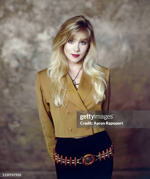Actress Christina Applegate poses for a portrait in October 1989 in Los Angeles, California.