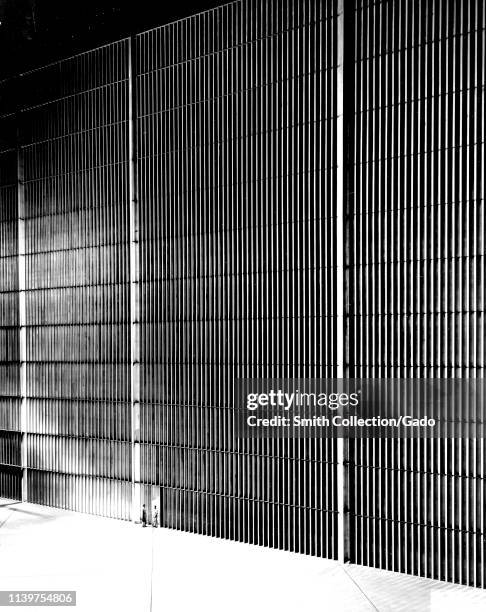 Photograph of the world's largest wind tunnel at the NACA Ames Aeronautical Laboratory, Moffett Field, California, 2015. Image courtesy National...