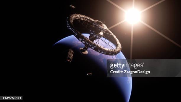 space station - space station stock pictures, royalty-free photos & images