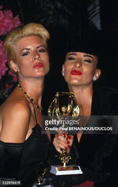 Cannes 92: Awards of Hot D'Or In Cannes, France On May 12, 1992.