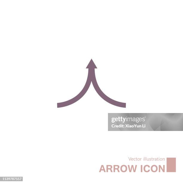 abstract arrow symbol design. - arrow logo stock illustrations