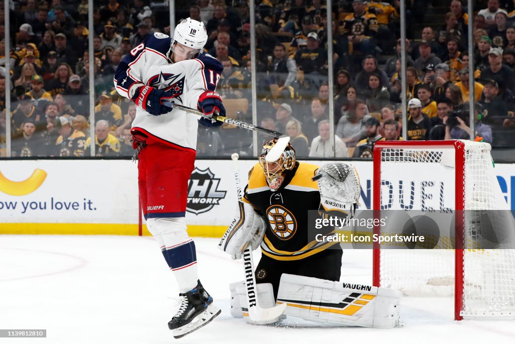 NHL: APR 27 Stanley Cup Playoffs Second Round - Blue Jackets at Bruins