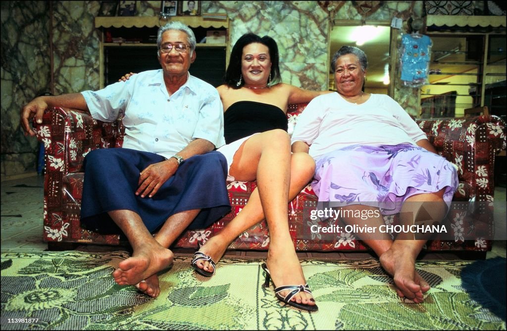 The Transformation Island: The fa'afafines of the Samoa islands in Apia, Samoa in 2005-