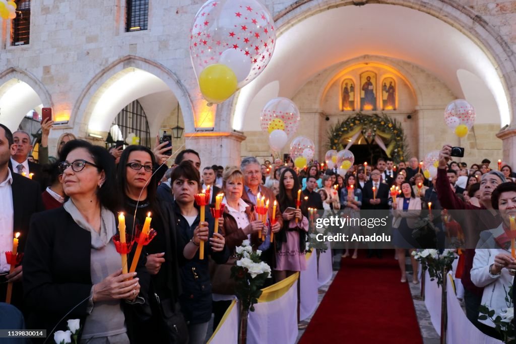 Easter Vigil in Turkey's Hatay