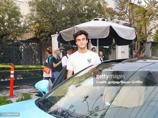 Ethan Dolan is seen on April 27, 2019 in Los Angeles, California.