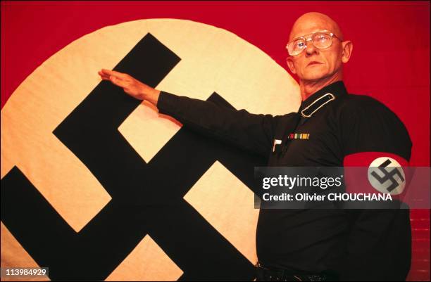 Amongst Australia's neo nazis in Sydney, Australia in 2001-, News Photo