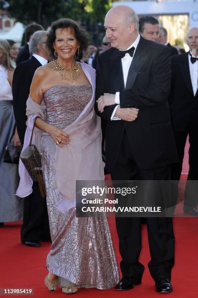 65th Venice Film Festival : opening ceremony and 'Burn After Reading' Premiere In Venice, Italy On August 27, 2008-Actress Claudia Cardinale and...