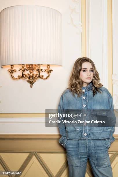 Actress Josephine Langford poses for a portrait on March 29, 2019 in Milan, Italy.