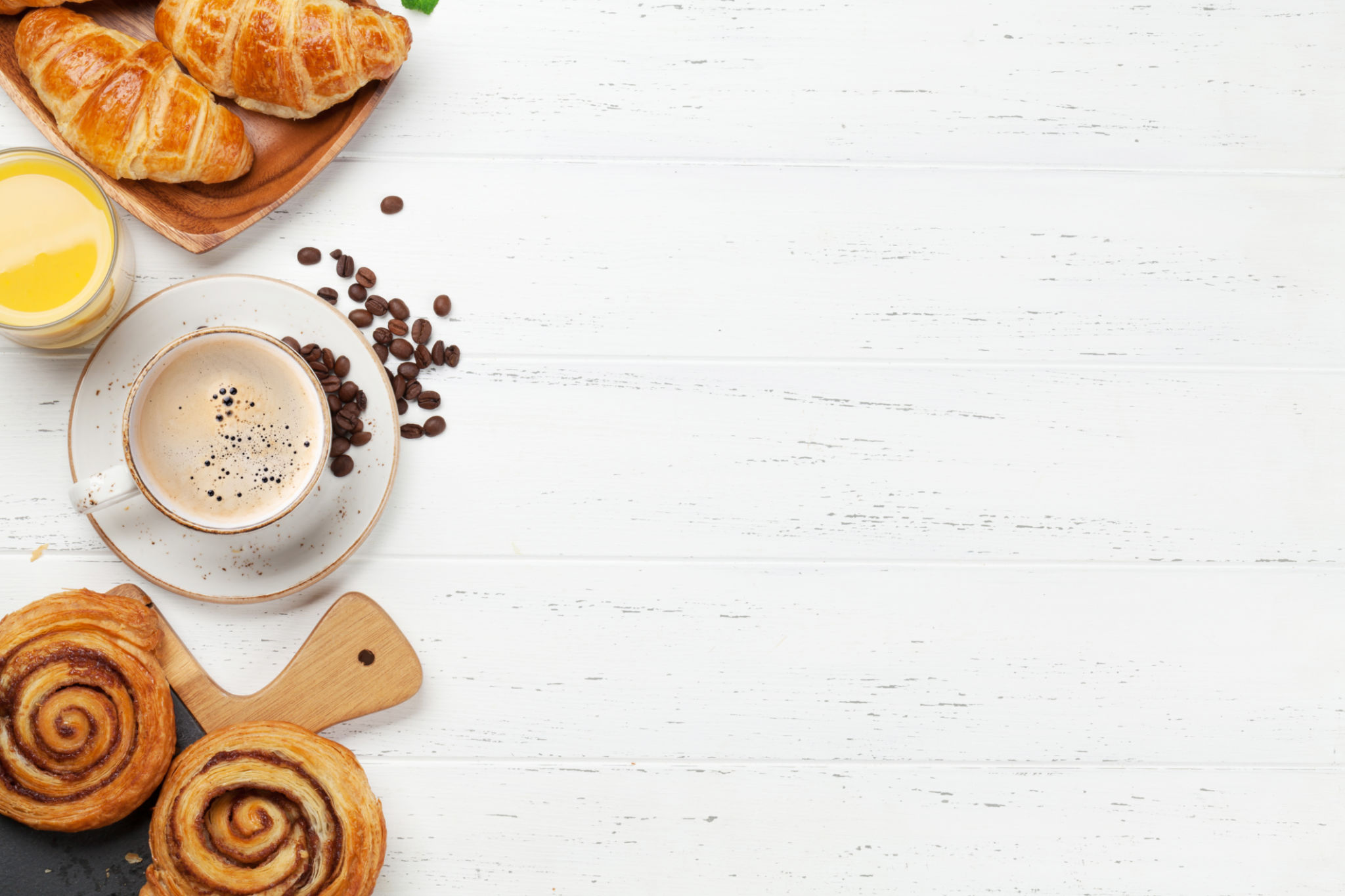 coffee and pastry