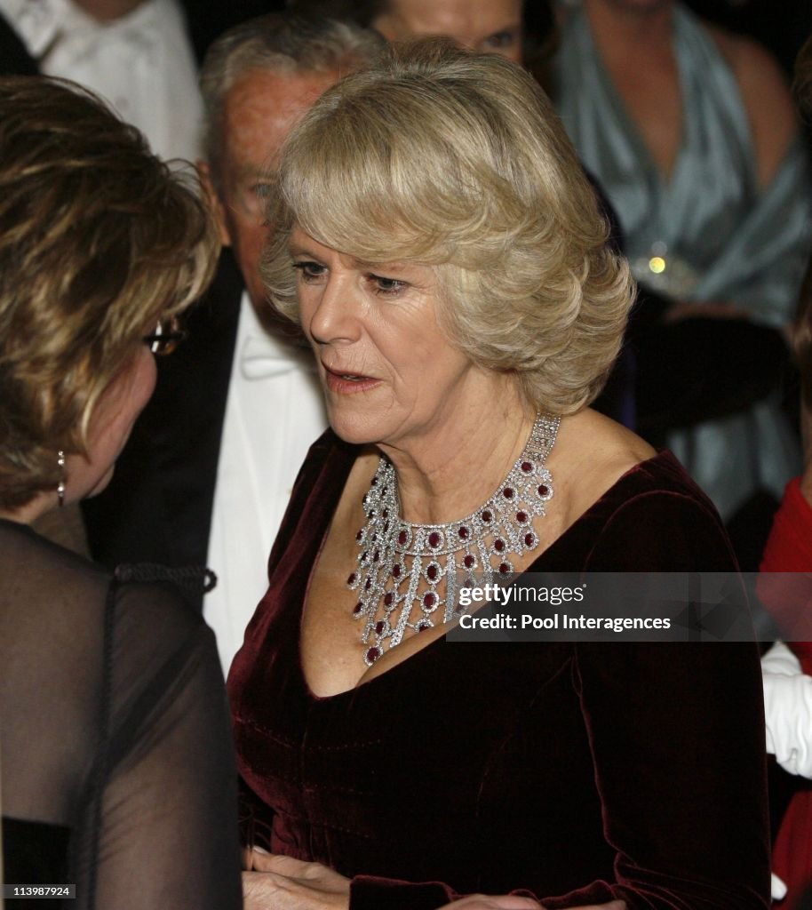 The Prince of Wales and the Duchess of Cornwall visit New York City in Philadelphia, United States On January 28, 2007-