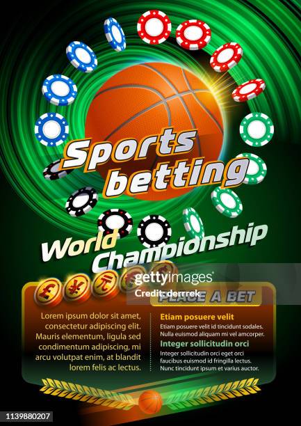 sports betting basketball - dueling stock illustrations