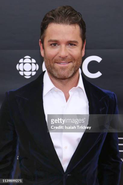 Actor Yannick Bisson attends the 2019 Canadian Screen Awards Broadcast Gala at Sony Centre for the Performing Arts on March 31, 2019 in Toronto,...