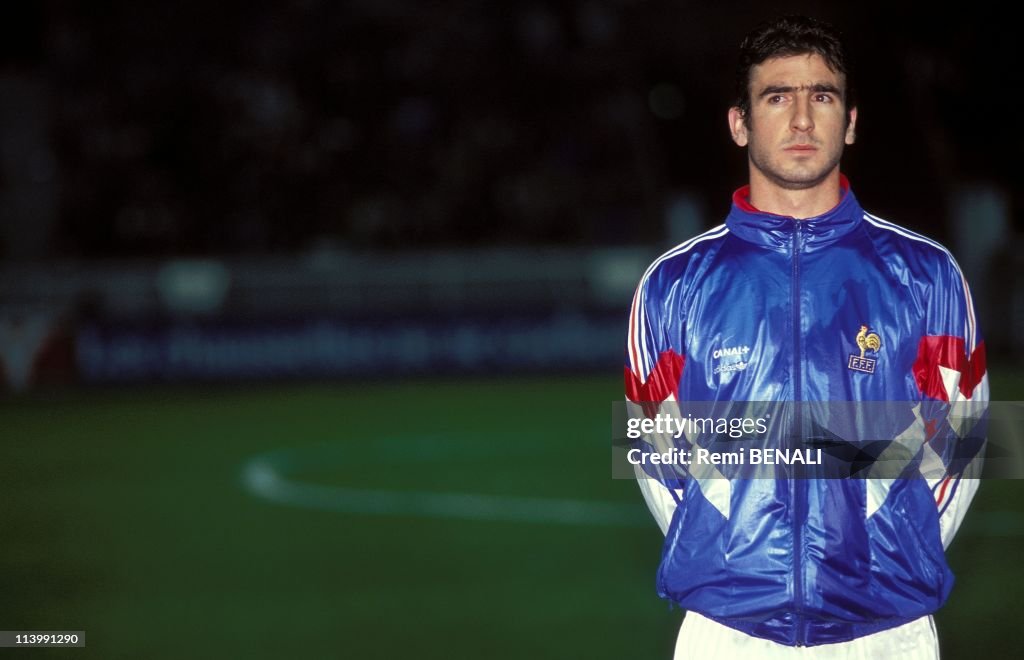 Football/ "Grand Chelem" french team match against Island (3 A 1) In France On November 20, 1991-