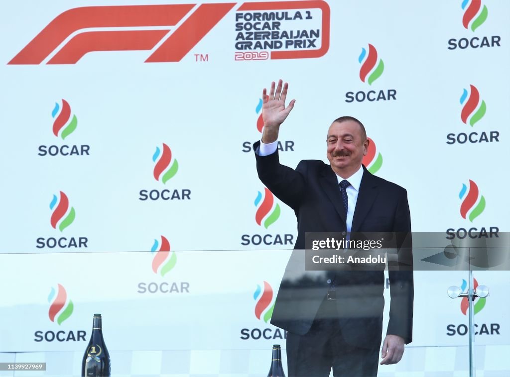 The Formula 1 Azerbaijan Grand Prix 2019