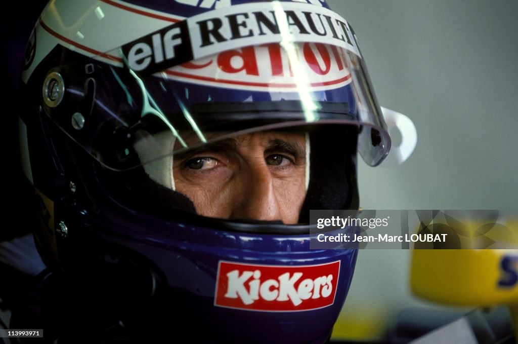 Formula One, last grand prix of Alain Prost in Adelaide, Australia on November 06, 1993-