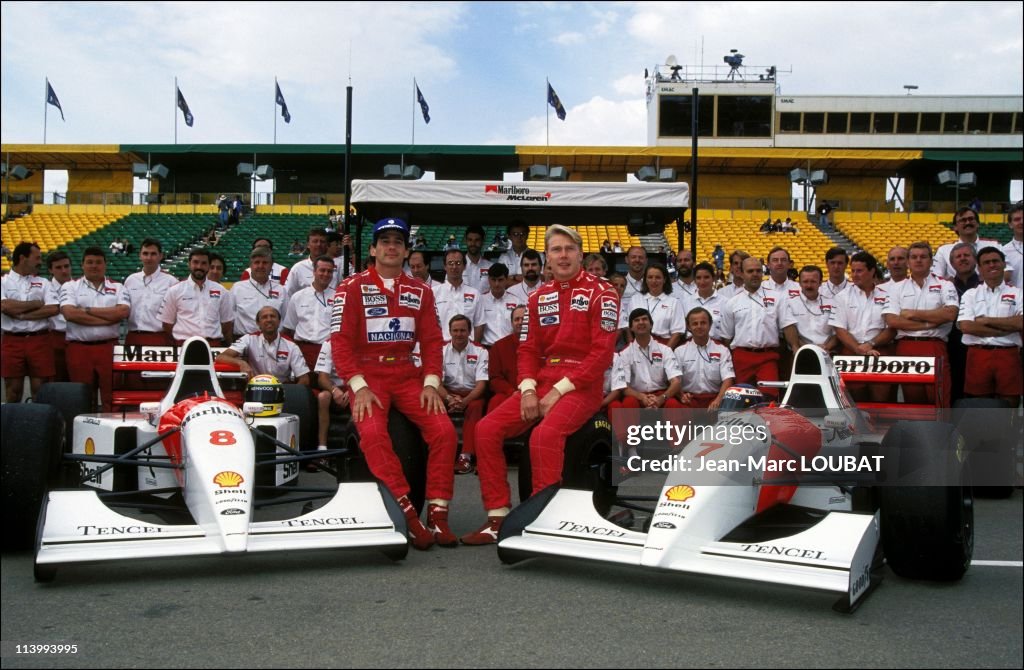 Formula 1: Australian Grand Prix:victory Ayrton Senna in Adelaide, Australia on November 07, 1993-