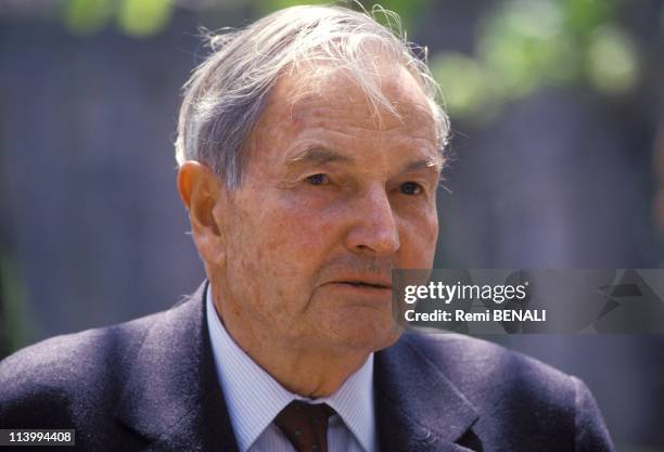 Daavid Rockefeller David Rockefeller Portraits Photos and Premium High Res Pictures ...