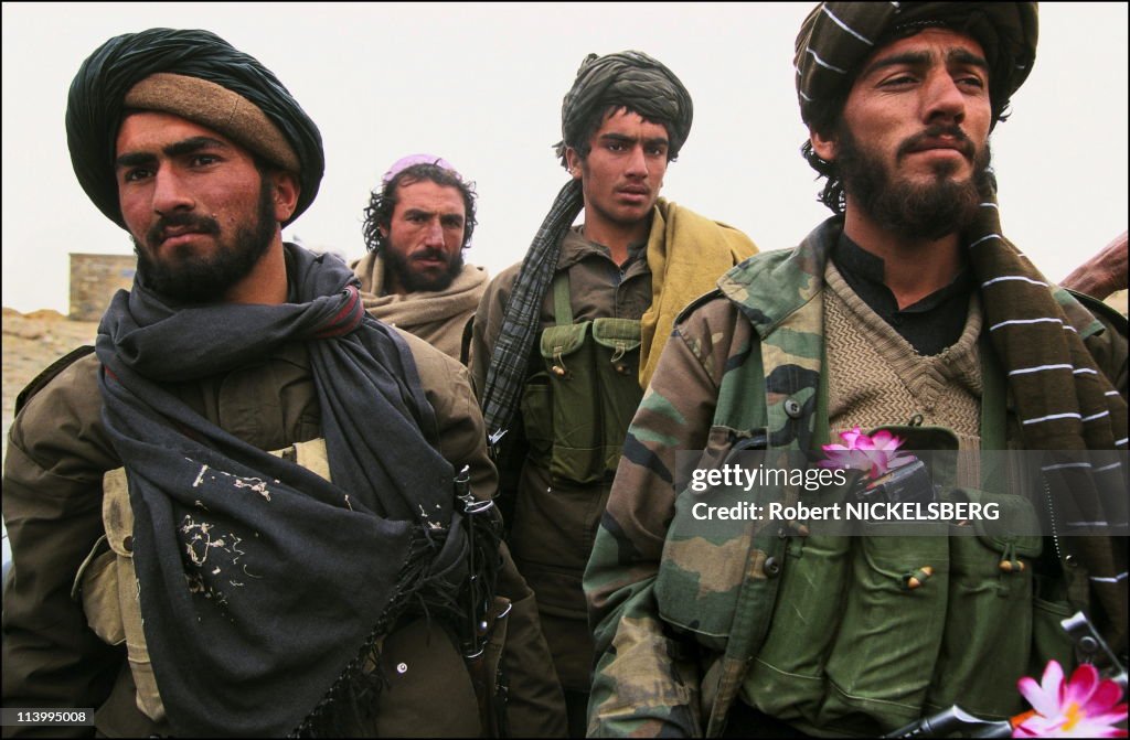 Taleban soldiers In Kabul, Afghanistan In February, 1995-