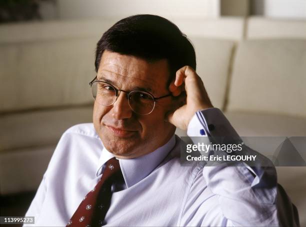 Jacques Lehn, general manager of Europe 1 In France In 1996.
