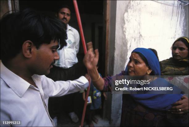 Illustration on conjugal violence disagreement of the DOT In India On May 31, 1995-Mother of Raj Bala appeared at in-law's house in anger over her...