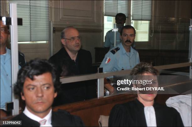 First day of the Jean-Claude Romand case In Bourg en Bresse, France On June 25, 1996.