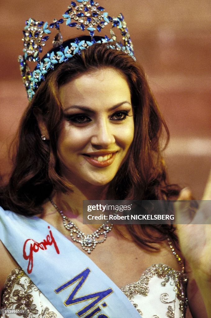 Irene Skliva, Miss World 1996 In Bangalore, India On November 23, 1996-