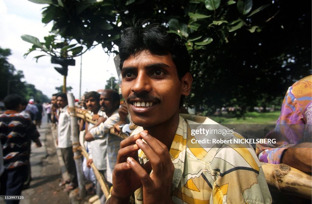 Mother Teresa 's Funerals In Calcutta, India On September 13, 1997-