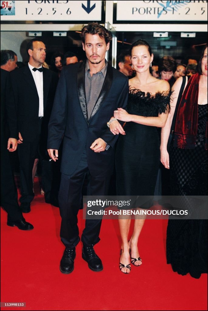 Cannes 98: The Strairs of "Fear And Loathing In Las Vegas" In Cannes, France On May 15, 1998-