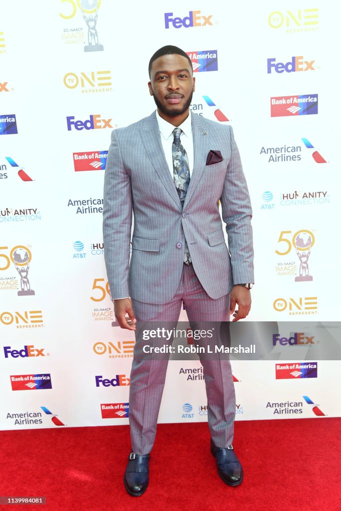 Actor Zackary Momoh attends the 50th NAACP Image Awards Dinner at The ...