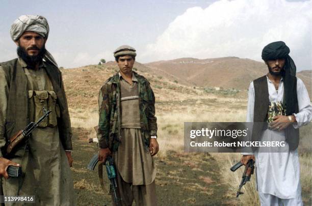 Taleban training camp destroyed by US rockets In Khost, Afghanistan In May, 1997-Pakistani militant of the Harkat Ul Mujahideen.