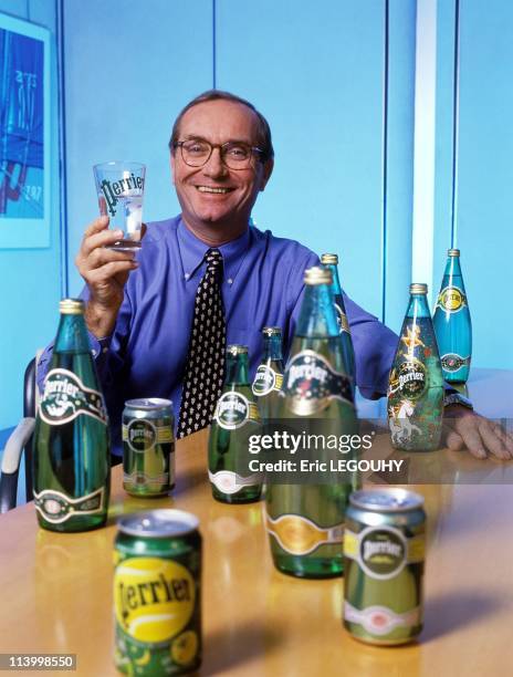 Alain Dorfner, director in France of Perrier-Vittel In Paris, France In September, 1998.