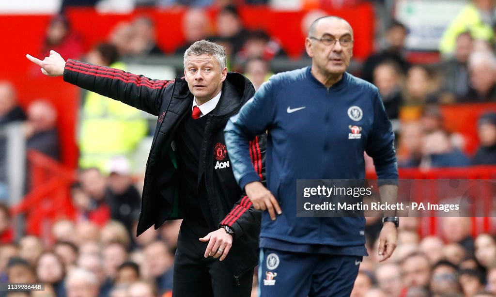 Manchester United v Chelsea - Premier League - Old Trafford