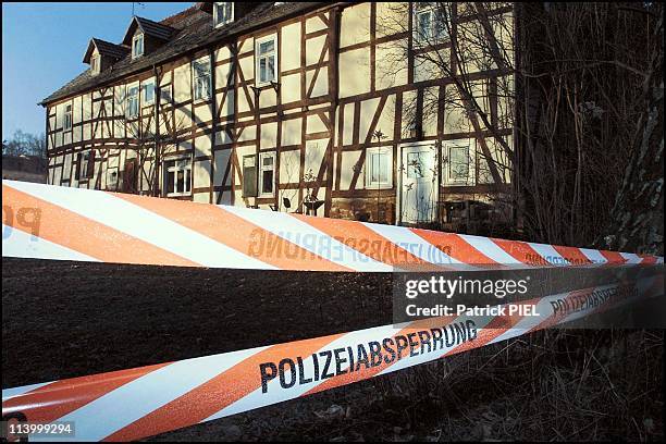 Armin Meiwes Arrested For The Murder Of Bernd Juergen B In Germany On December 15, 2002-The Home Of Armin Meiwes Suspected Murderer Of Bernd Juergen...