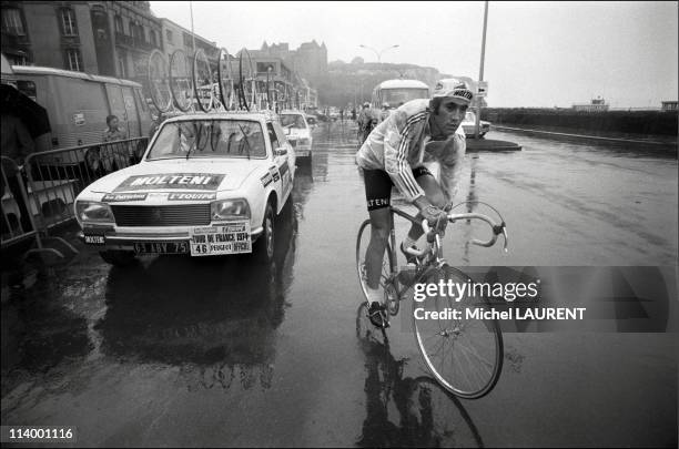 Tour de France 1974: Dieppe - Caen In France On July 02, 1974-Eddy Merckx.