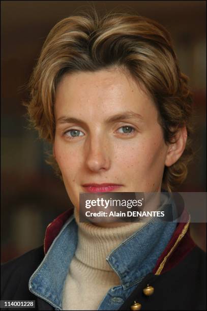 Anna Gavalda, french author In France On May 12, 2004.