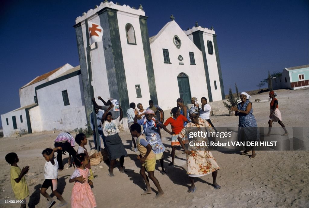 Illustration: Cape Verde Islands In Cape Verde In April, 2003-