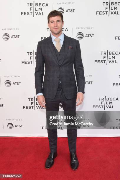 Austin Stowell attends the "Swallow" screening during the 2019 Tribeca Film Festival at SVA Theater on April 28, 2019 in New York City.