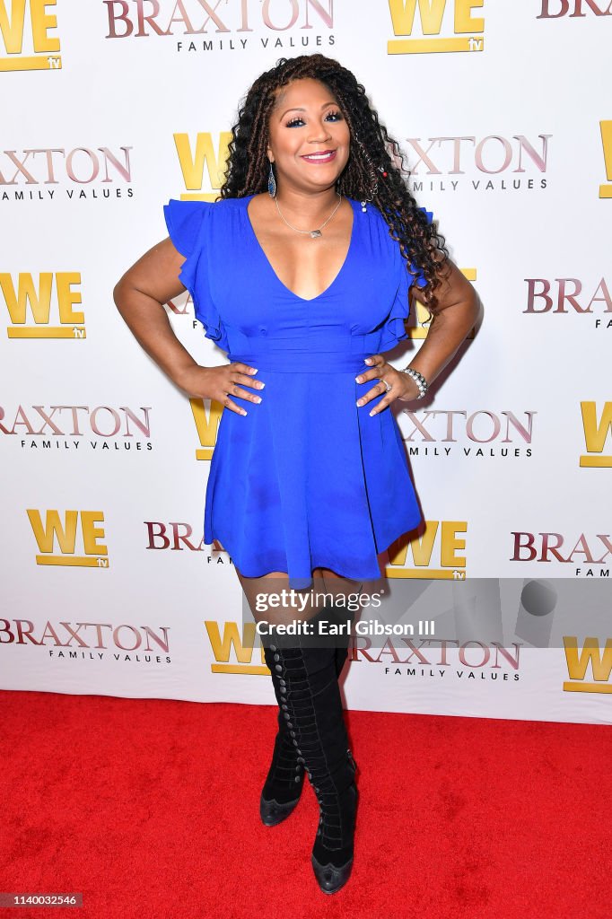 WE tv Celebrates The Premiere Of "Braxton Family Values"