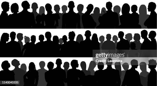 Simple Crowd Vector Image Crowd High-Res Vector Graphic - Getty Images