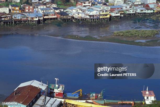 Chile: in the footsteps of Neruda In Chiloe Island, Chile In 2004-Castro, Chiloe Island.