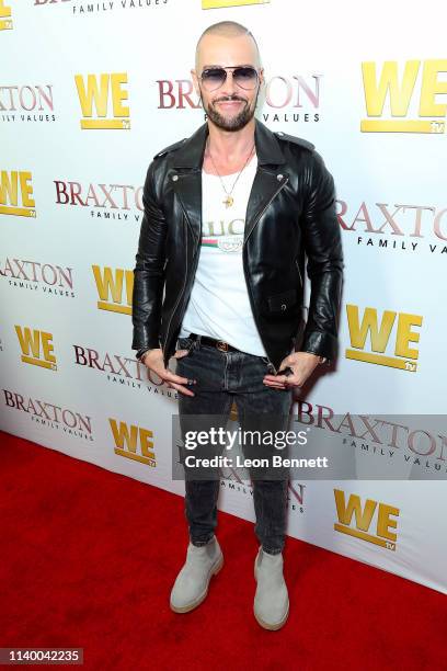 Joey Lawrence attends WE tv's "Braxton Family Values" Season 6 Premiere at The Doheny Room on April 02, 2019 in West Hollywood, California.