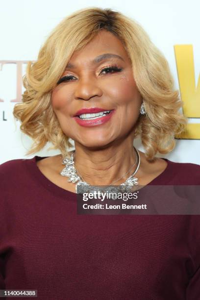 Evelyn Braxton attends WE tv's "Braxton Family Values" Season 6 Premiere at The Doheny Room on April 02, 2019 in West Hollywood, California.