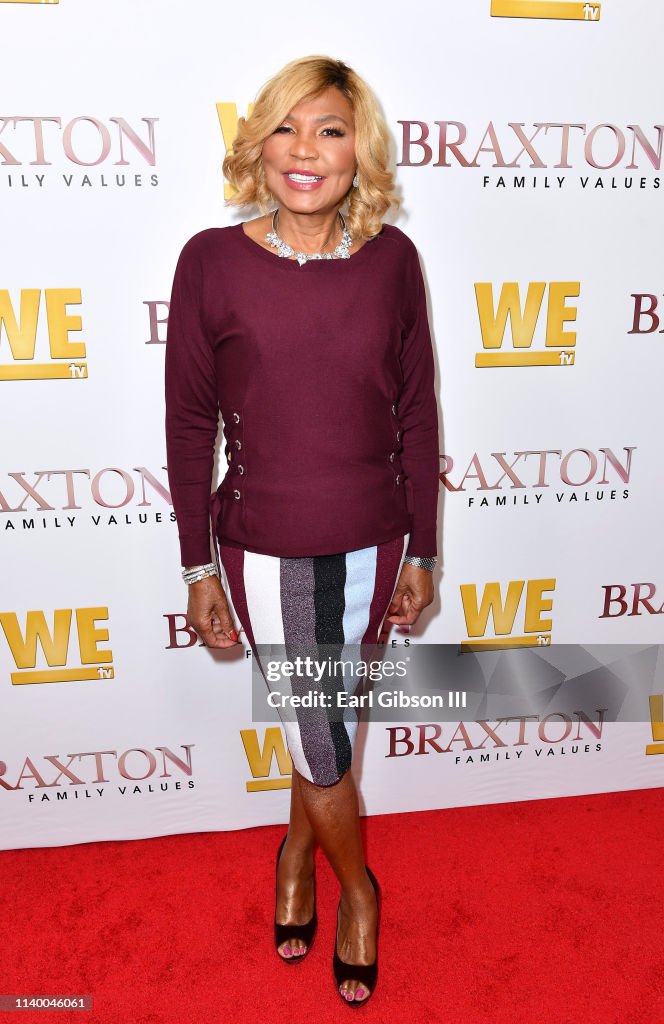 WE tv Celebrates The Premiere Of "Braxton Family Values"