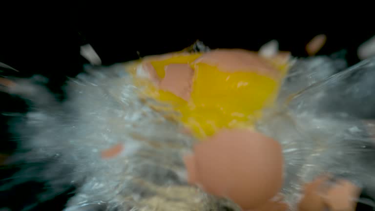 Explode Egg 21 Egg Shell Broken Simple Stock Videos, Footage, & 4K Video Clips ...