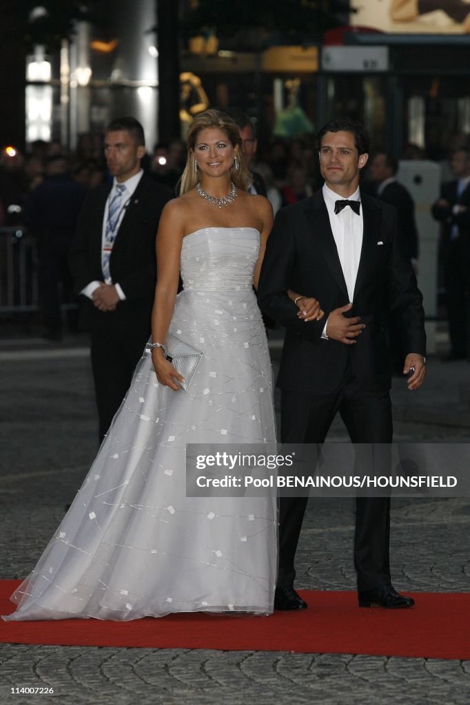 The Royal Wedding between HRH Princess Victoria and Daniel Westling In Stockholm, Sweden On June 18, 2010-