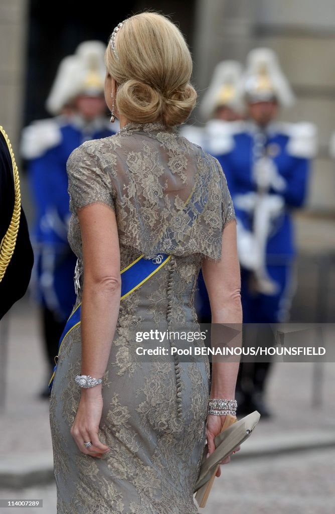 Wedding of H.R.H. Crown Princess Victoria of Sweden and Daniel Westling In Stockholm, Sweden On June 19, 2010-