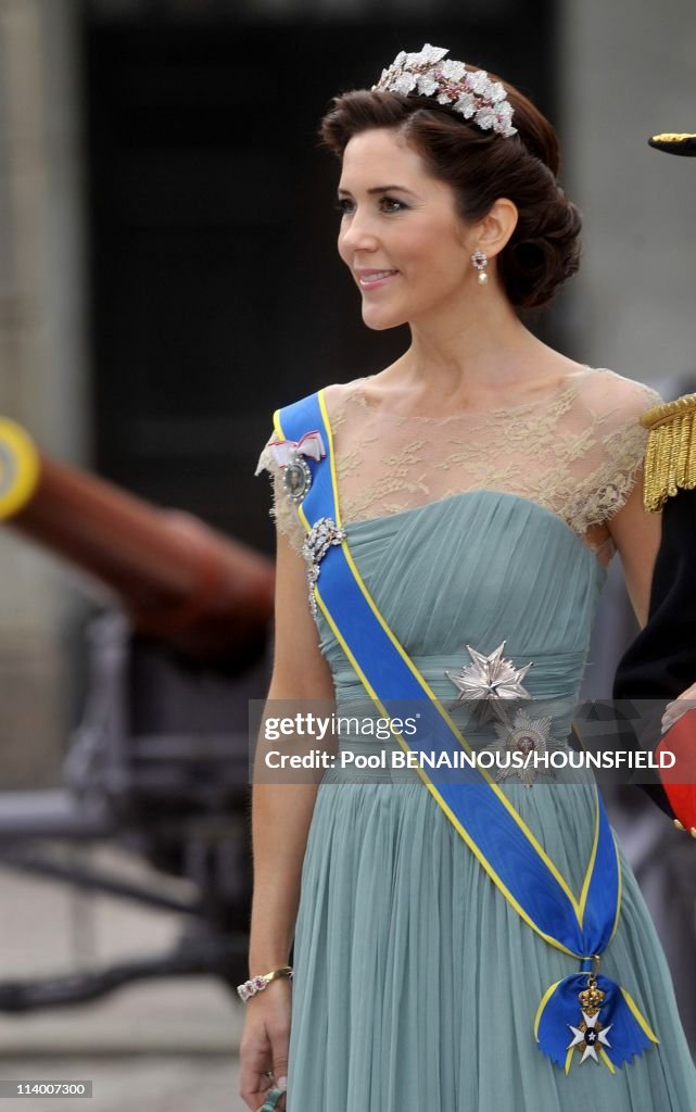 Wedding of H.R.H. Crown Princess Victoria of Sweden and Daniel Westling In Stockholm, Sweden On June 19, 2010-